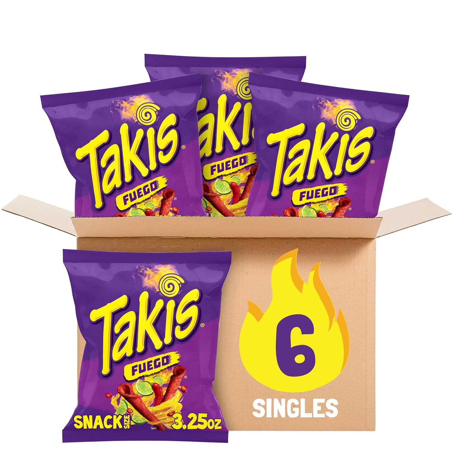 Takis Fuego 6pc