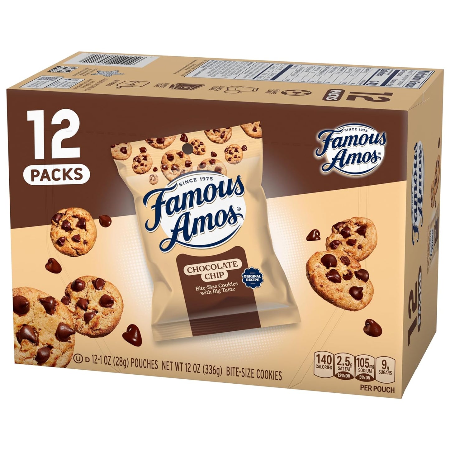 Famous Amos Cookies 12 ct