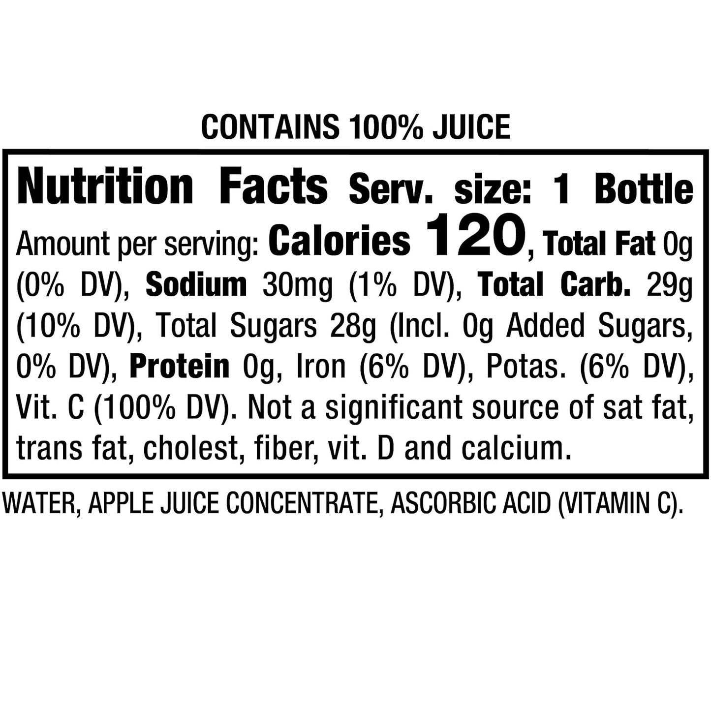 Motts Apple Juice 24ct