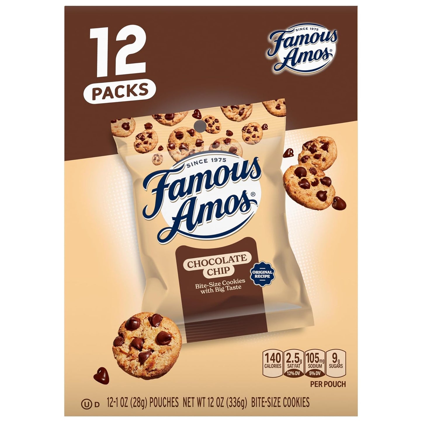 Famous Amos Cookies 12 ct