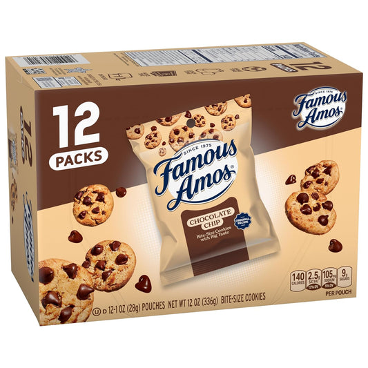 Famous Amos Cookies 12 ct